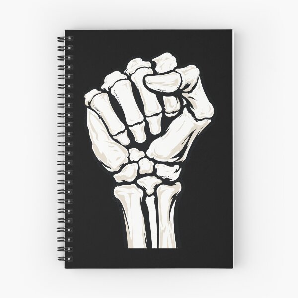Item preview, Skeleton Raised Fist - Bone Unity designed and sold by Marshallamoakohene.