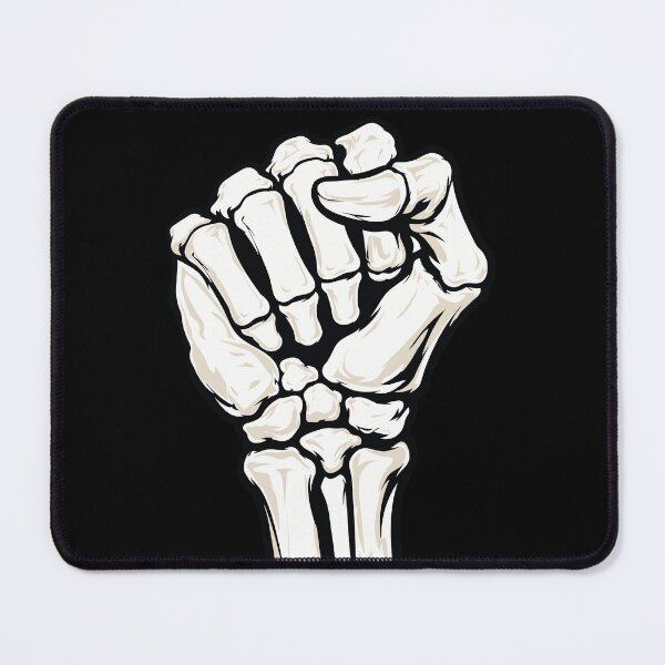 Item preview, Skeleton Raised Fist - Bone Unity designed and sold by Marshallamoakohene.