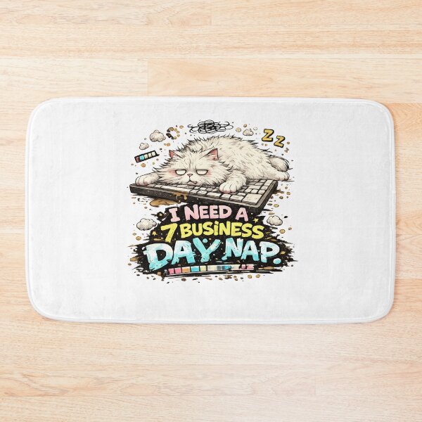 Item preview, Funny I Need A Business Day Nap Cat designed and sold by UvooArt.
