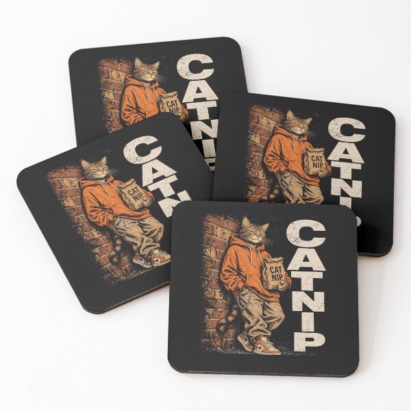 Item preview, Catnip Streetwear Tabby Cat Vintage Hip Hop Hoodie Graphic designed and sold by Morbiusshop.