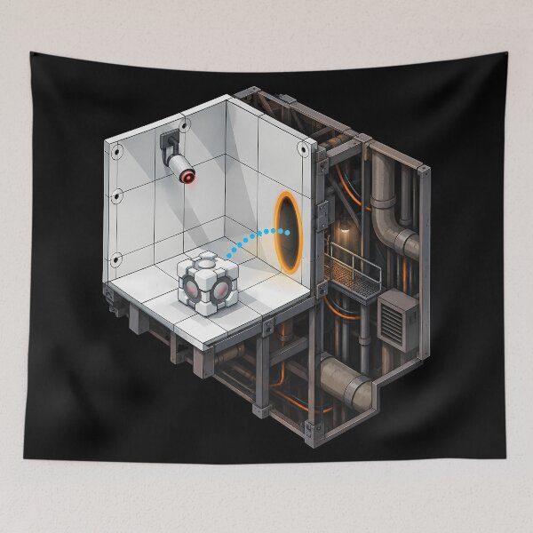 Item preview, Test Chamber Service Void designed and sold by agearb.