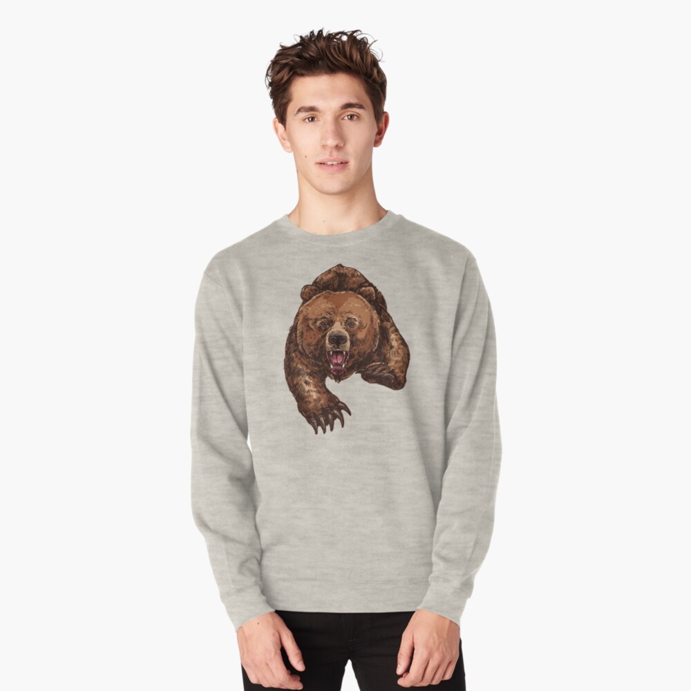 brown bear sweatshirt