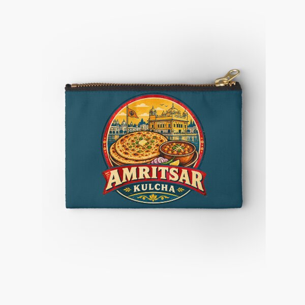 Item preview, Amritsar Kulcha Vintage Travel Shirt – Punjabi Indian Food Lover Design designed and sold by Globalcitytees.