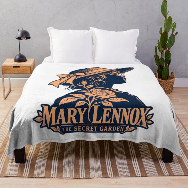 Item preview, The Secret Garden – Mary Lennox Rose Silhouette designed and sold by Fenay Designs.