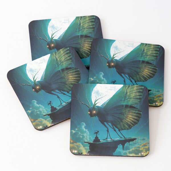 Item preview, Mystic Night Moth Creature designed and sold by ZahraaStudio.