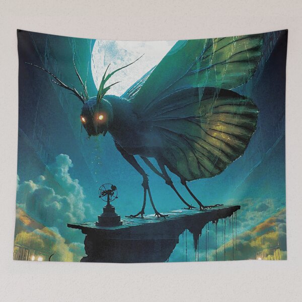 Item preview, Mystic Night Moth Creature designed and sold by ZahraaStudio.
