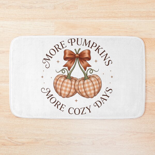 Item preview, Gingham Pumpkin Bow Fall Aesthetic – Cozy Autumn Pumpkin Illustration designed and sold by Everyday Vibe Studio.