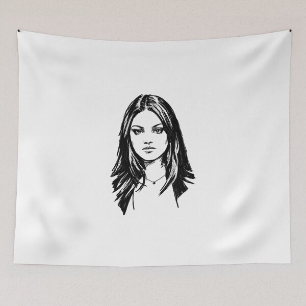 Item preview, Boceto de Mila Kunis designed and sold by SJHorsfall.