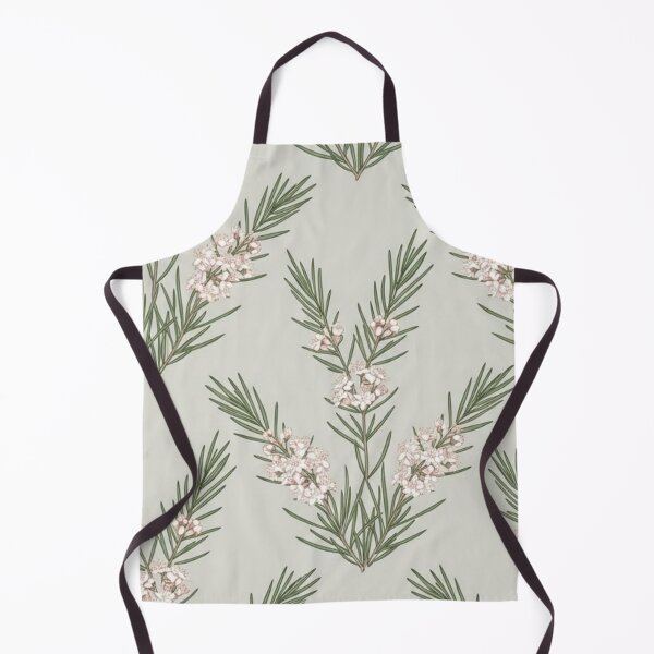 Item preview, Muted Sage Green Bush Sprig Botanical Pattern designed and sold by Studio BC.