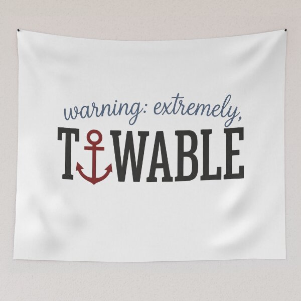 Item preview, Nautical Anchor Typography – Boating Humor & Maritime Design designed and sold by Everyday Vibe Studio.