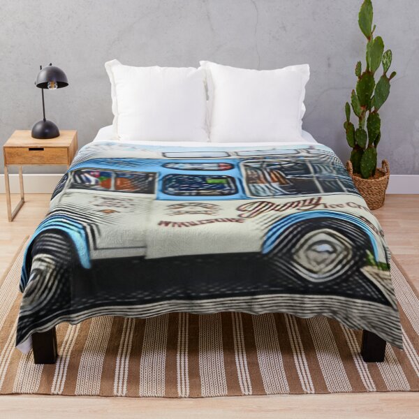 Item preview, Vintage Ice Cream Van at Festival designed and sold by Fearless-Fox.