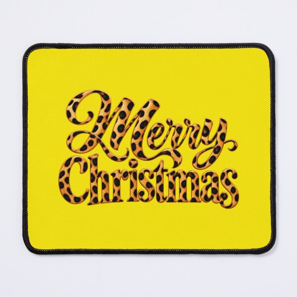 Item preview, Luxury Leopard Christmas Typography designed and sold by annenambiro.
