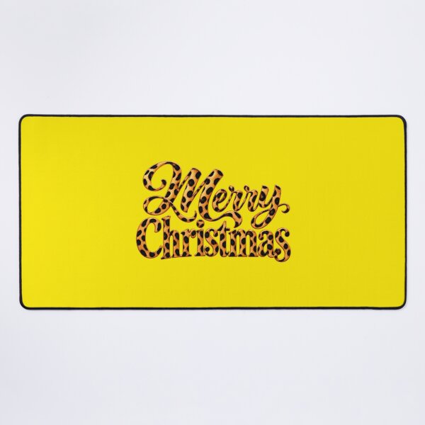 Item preview, Luxury Leopard Christmas Typography designed and sold by annenambiro.