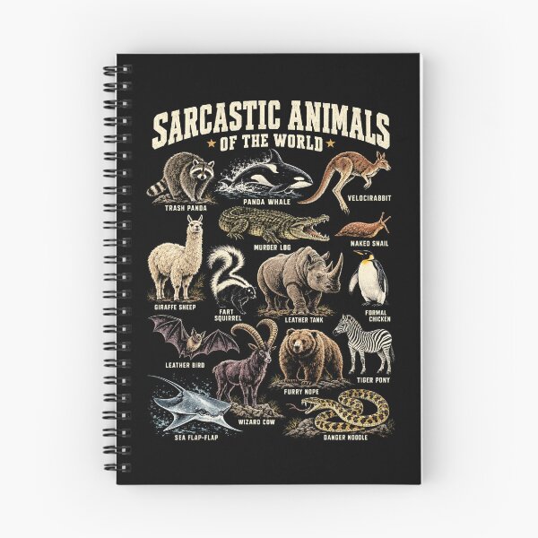 Item preview, Sarcastic Animals Of The World, Funny Animal meme designed and sold by GPODdesign.