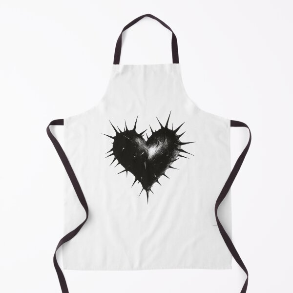 Item preview, Spiked Black Heart - Edgy Tattoo Style Design designed and sold by Audra-studio.
