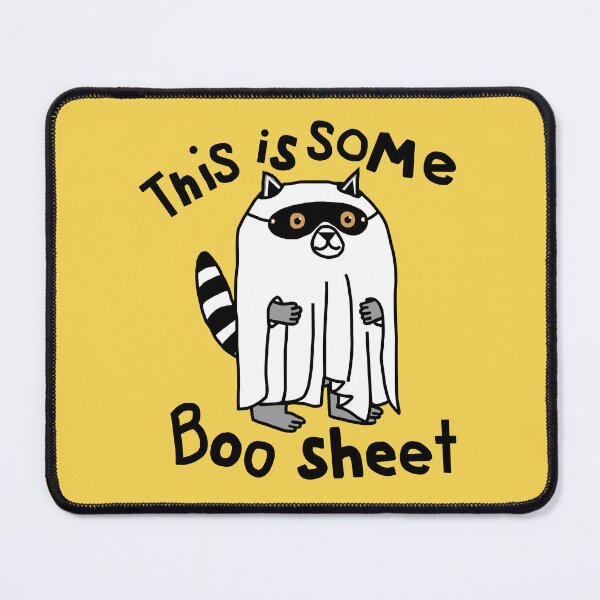 Item preview, Funny Halloween Ghost Raccoon designed and sold by ellenhenry.