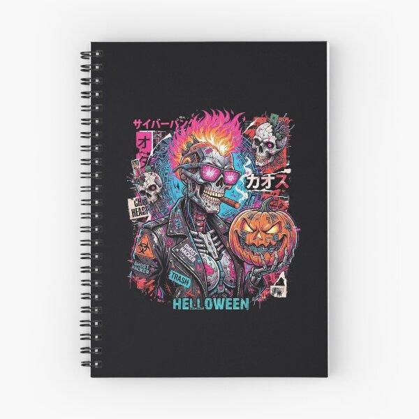 Item preview, Halloween Cyborg Skeleton Cigar Pumpkin Glasses designed and sold by Voodoo Store Paranormal Collections.