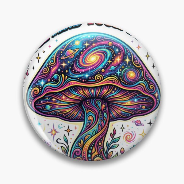 Item preview, Expand Your Mind Galaxy Mushroom Psychedelic Trippy Space Colorful Hippie designed and sold by Sanan Israyilli.