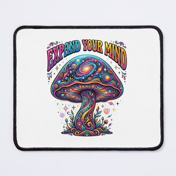 Item preview, Expand Your Mind Galaxy Mushroom Psychedelic Trippy Space Colorful Hippie designed and sold by Sanan Israyilli.