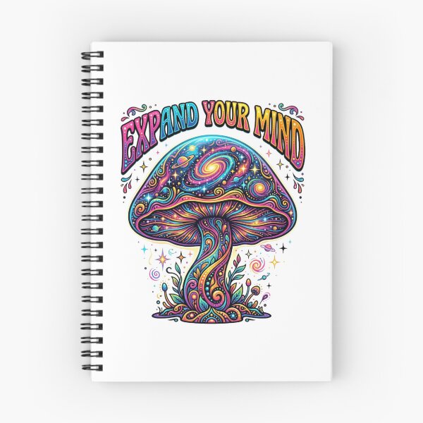 Item preview, Expand Your Mind Galaxy Mushroom Psychedelic Trippy Space Colorful Hippie designed and sold by Sanan Israyilli.