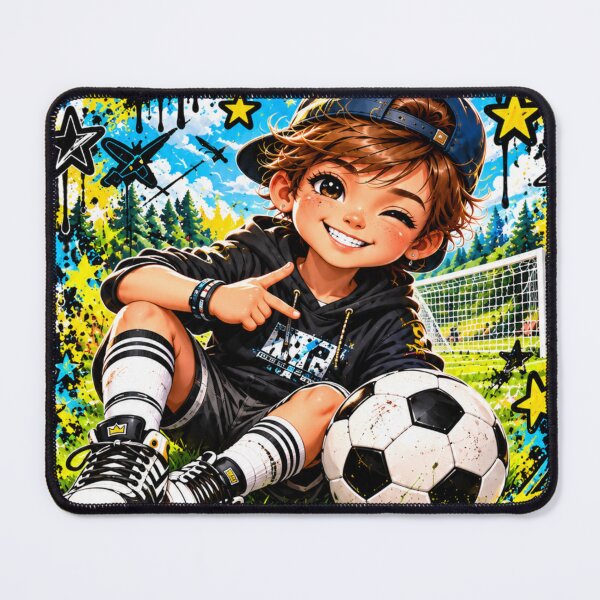 Item preview, Little Soccer Star – Dream Big, Play Hard designed and sold by MONIKA08 DESIGN.