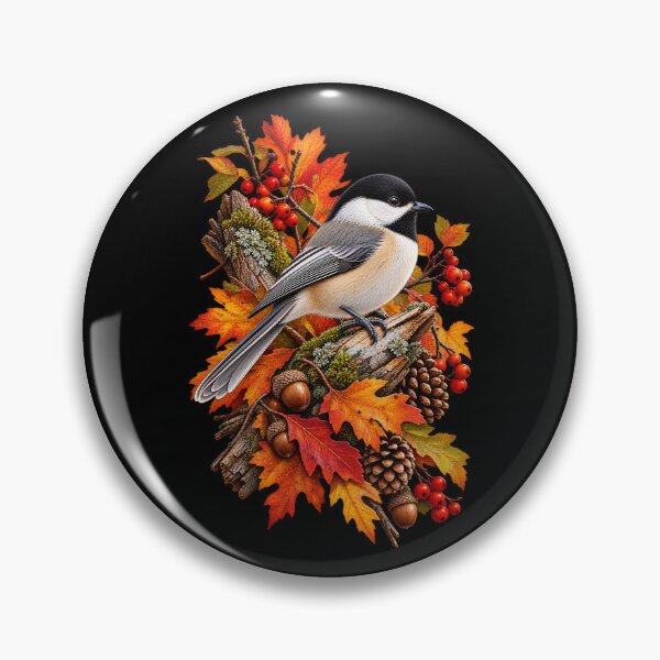 Item preview, Autumn Whisper Chickadee designed and sold by RockitBaby.