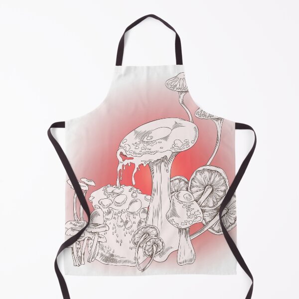 Item preview, Mushroom Red Glow designed and sold by GeoGoose.