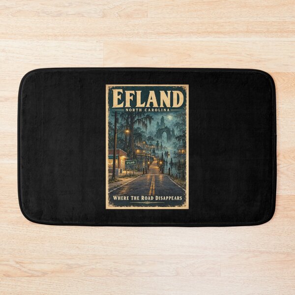 Item preview, Efland North Carolina – Where the Road Disappears designed and sold by ChickenFund.