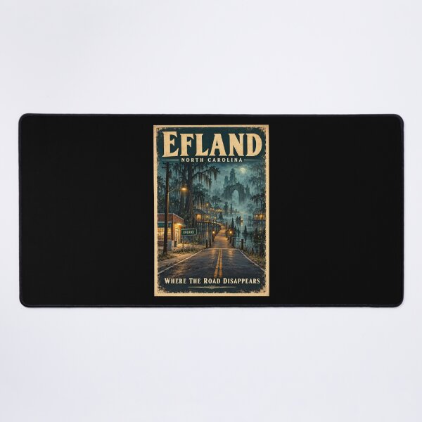 Item preview, Efland North Carolina – Where the Road Disappears designed and sold by ChickenFund.