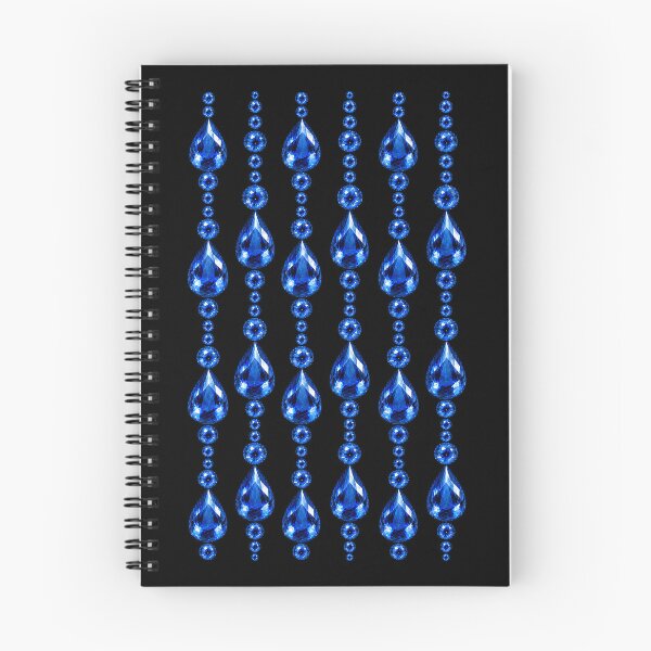 Item preview, BIRTHSTONE COLLECTION ⭐ CASCADE - SEPTEMBER • SAPPHIRE • Modern designed and sold by WheelieGdArt.