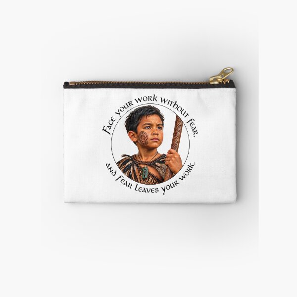 Item preview, Polynesian Resilience Proverb - Face your work without fear | Pacific Art designed and sold by ShakaLife.org.