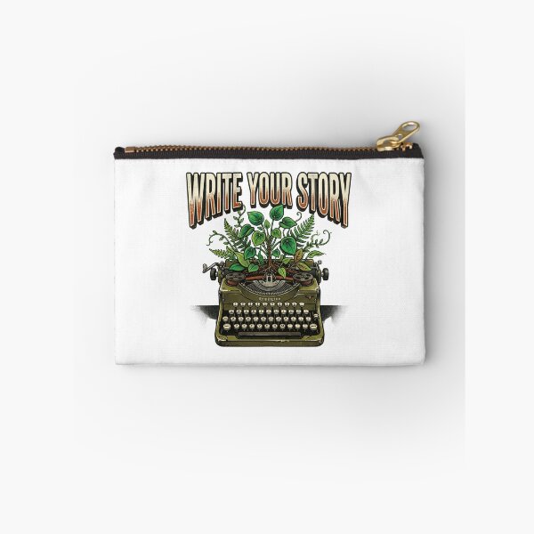 Item preview, Write Your Story Typewriter Plants Vines Author Gift Retro Writer Botanical designed and sold by Sanan Israyilli.