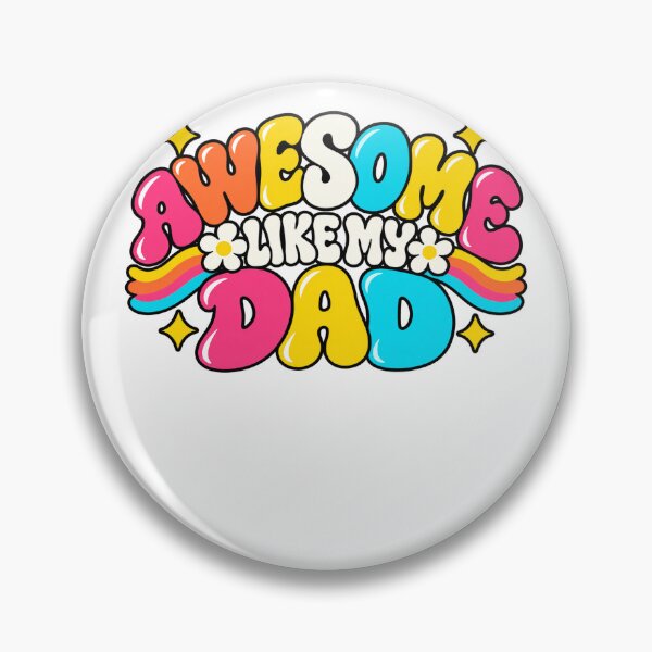 Item preview, Awesome Like My Dad Kids Father Love Proud Son Daughter Gift designed and sold by drawwiika+44.