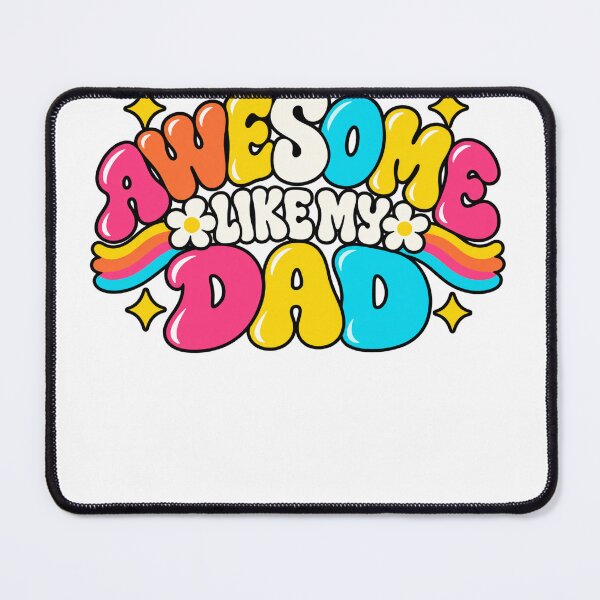 Item preview, Awesome Like My Dad Kids Father Love Proud Son Daughter Gift designed and sold by drawwiika+44.