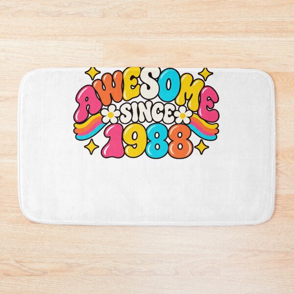 Item preview, Awesome Since 1988 Birthday Year Born Gift For Men Women designed and sold by drawwiika+44.