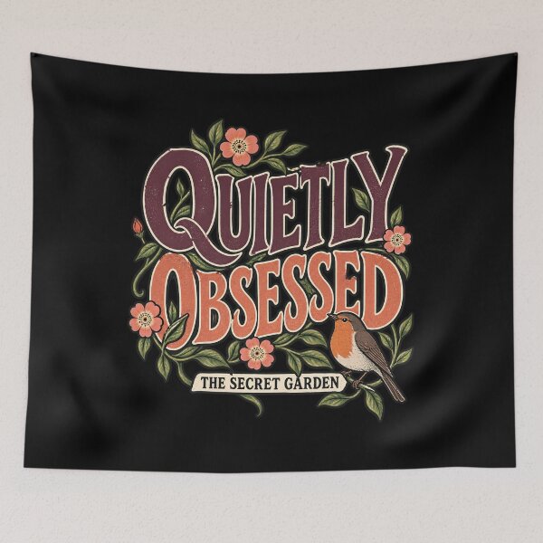 Item preview, The Secret Garden – Quietly Obsessed Robin designed and sold by Fenay Designs.