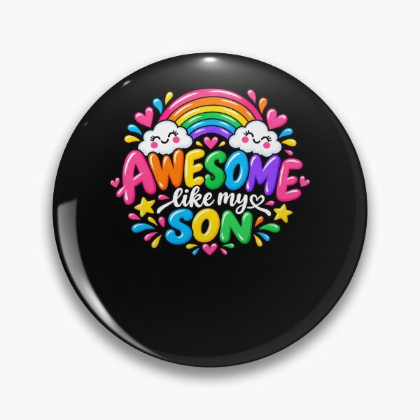 Item preview, Awesome Like My Son Parent Gift Son Love Appreciation designed and sold by drawwiika+44.