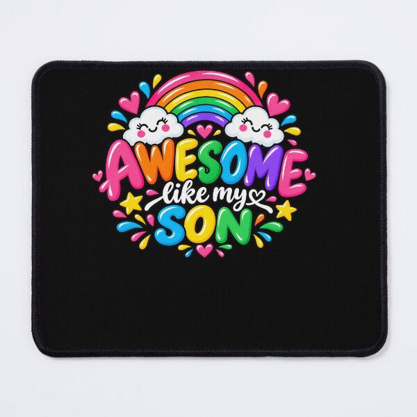 Item preview, Awesome Like My Son Parent Gift Son Love Appreciation designed and sold by drawwiika+44.