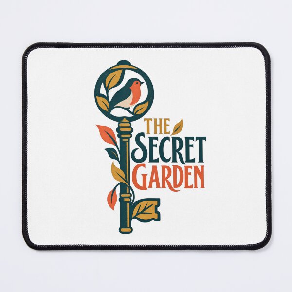 Item preview, The Secret Garden – Retro Robin Key Emblem designed and sold by Fenay Designs.