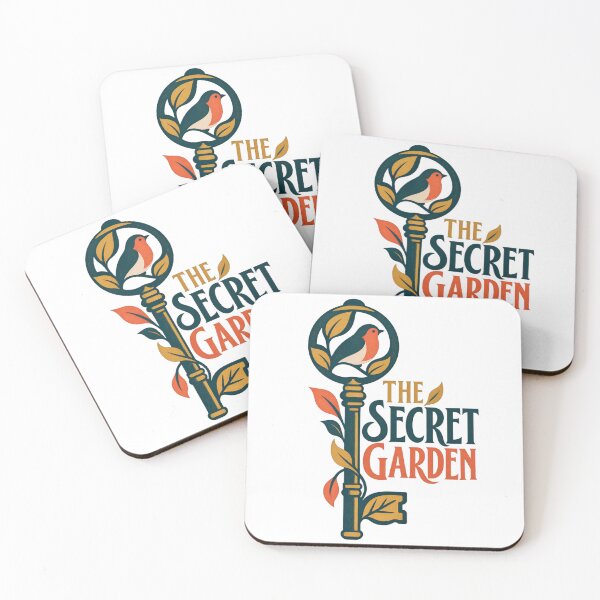 Item preview, The Secret Garden – Retro Robin Key Emblem designed and sold by Fenay Designs.