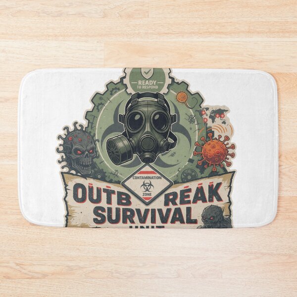 Item preview, Outbreak Warning – Retro Survival Horror designed and sold by DVerse Studio.