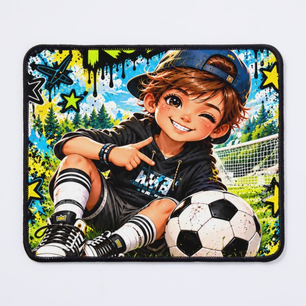 Item preview, Little Soccer Star – Dream Big, Play Hard designed and sold by MONIKA08 DESIGN.