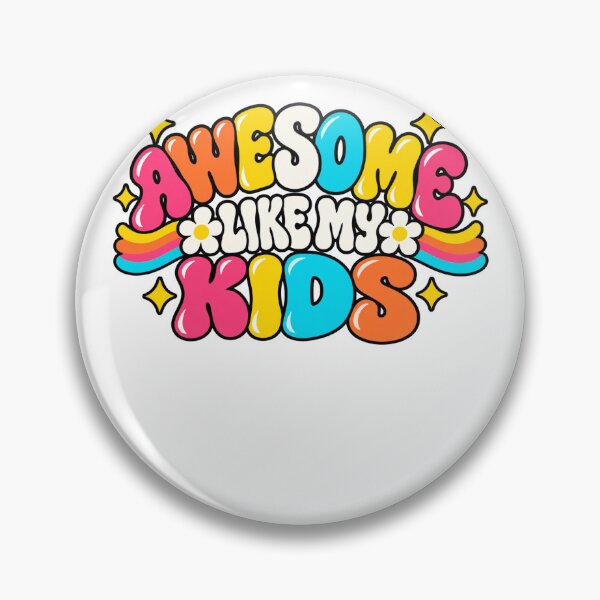Item preview, Awesome Like My Kids Proud Parent Family Love designed and sold by drawwiika+44.