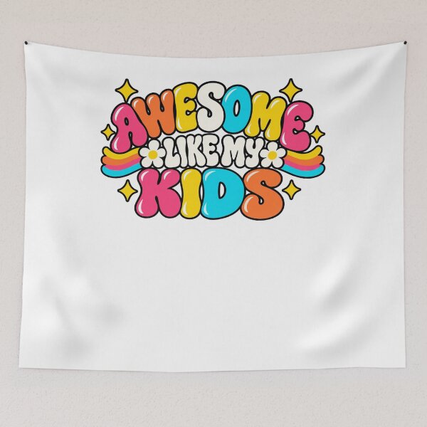Item preview, Awesome Like My Kids Proud Parent Family Love designed and sold by drawwiika+44.