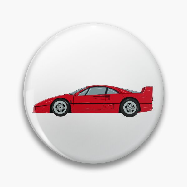 Aperçu de l'œuvre Ferrari F40 créée et vendue par DrawnByDan.