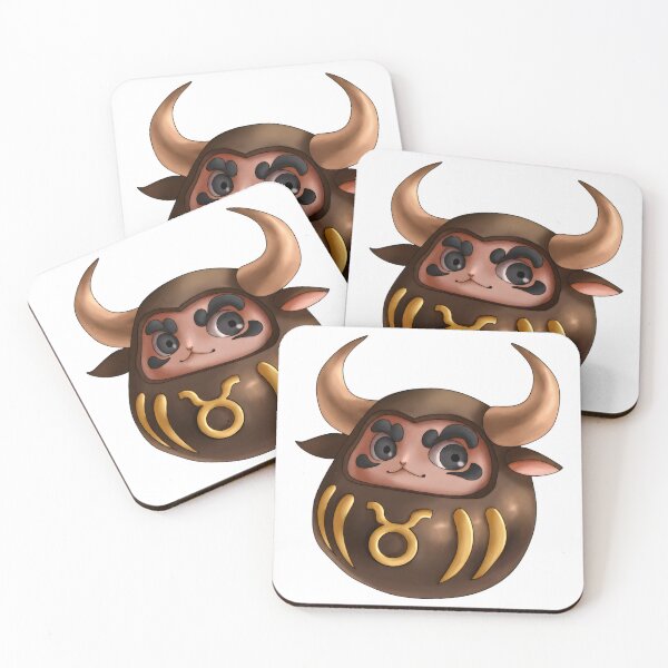 Item preview, Taurus Daruma designed and sold by JamieNerda.
