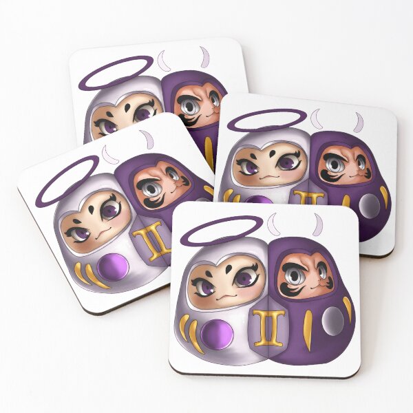 Item preview, Gemini Daruma designed and sold by JamieNerda.