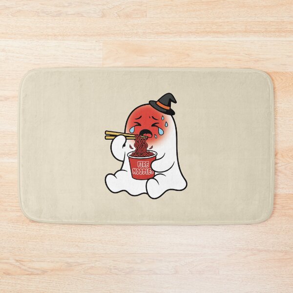 Item preview, Funny K-Spicy Fire Noodles Ghost Cute Halloween.  designed and sold by EunsooLee.