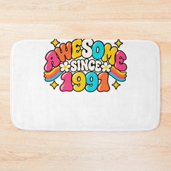 Item preview, Awesome Since 1991 Birthday Gift For Men Women Born 1991 designed and sold by drawwiika+44.