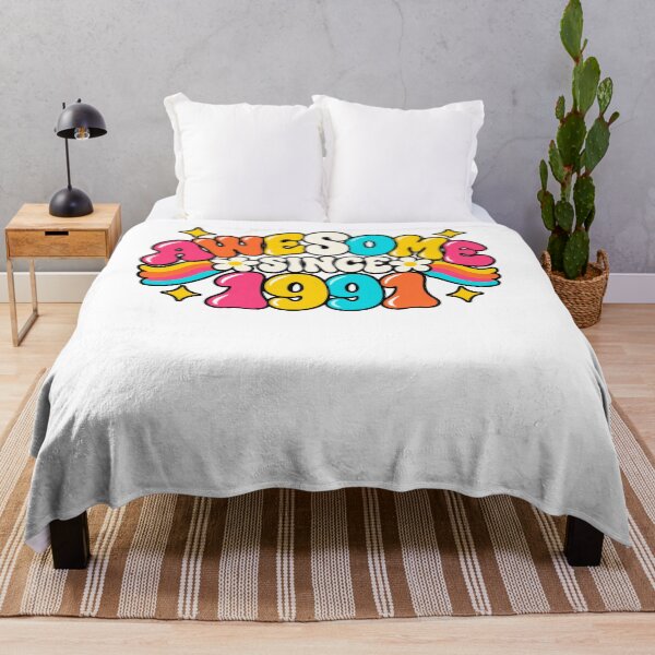 Item preview, Awesome Since 1991 Birthday Gift For Men Women Born 1991 designed and sold by drawwiika+44.